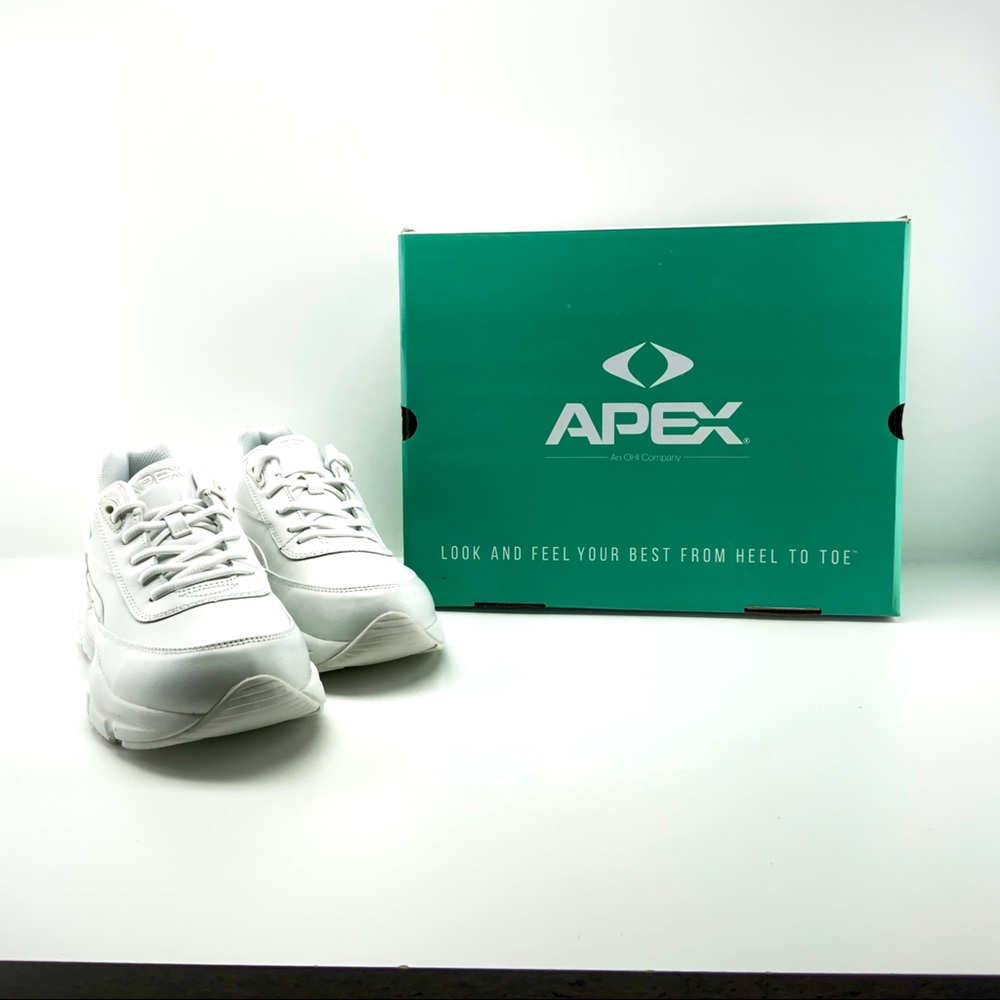 Apex White Walker sneakers. Size 10.5